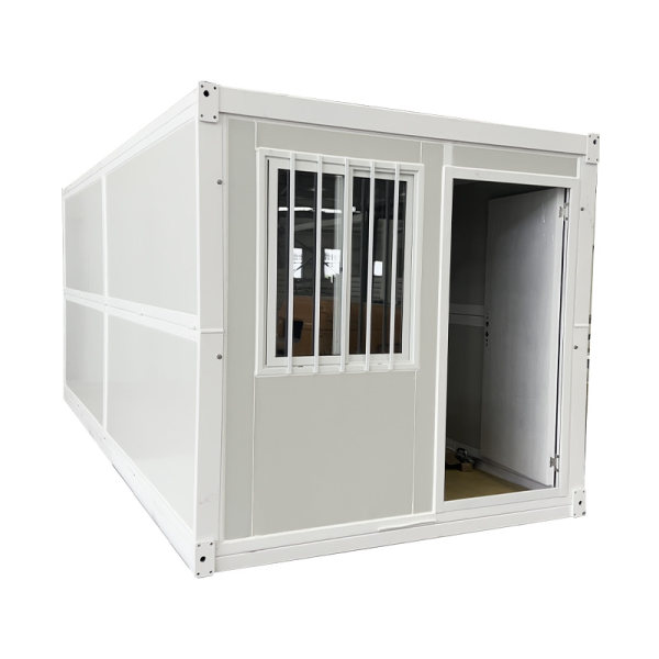 Casa contenedor plegable tipo X