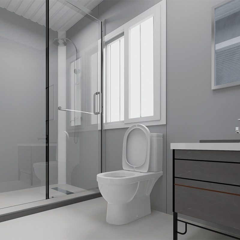 Baño interior con divisiones