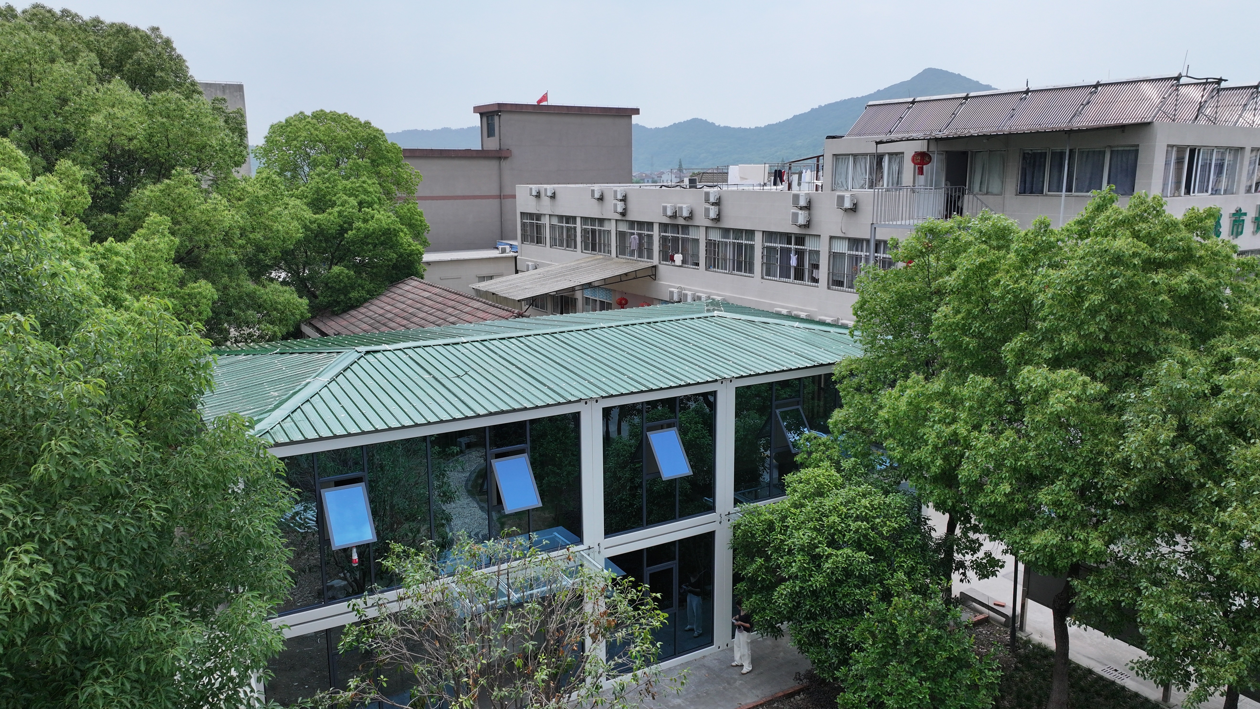 Proyecto de alojamiento de ocio del hogar de ancianos de Yuyao | Caso de contenedor plegable