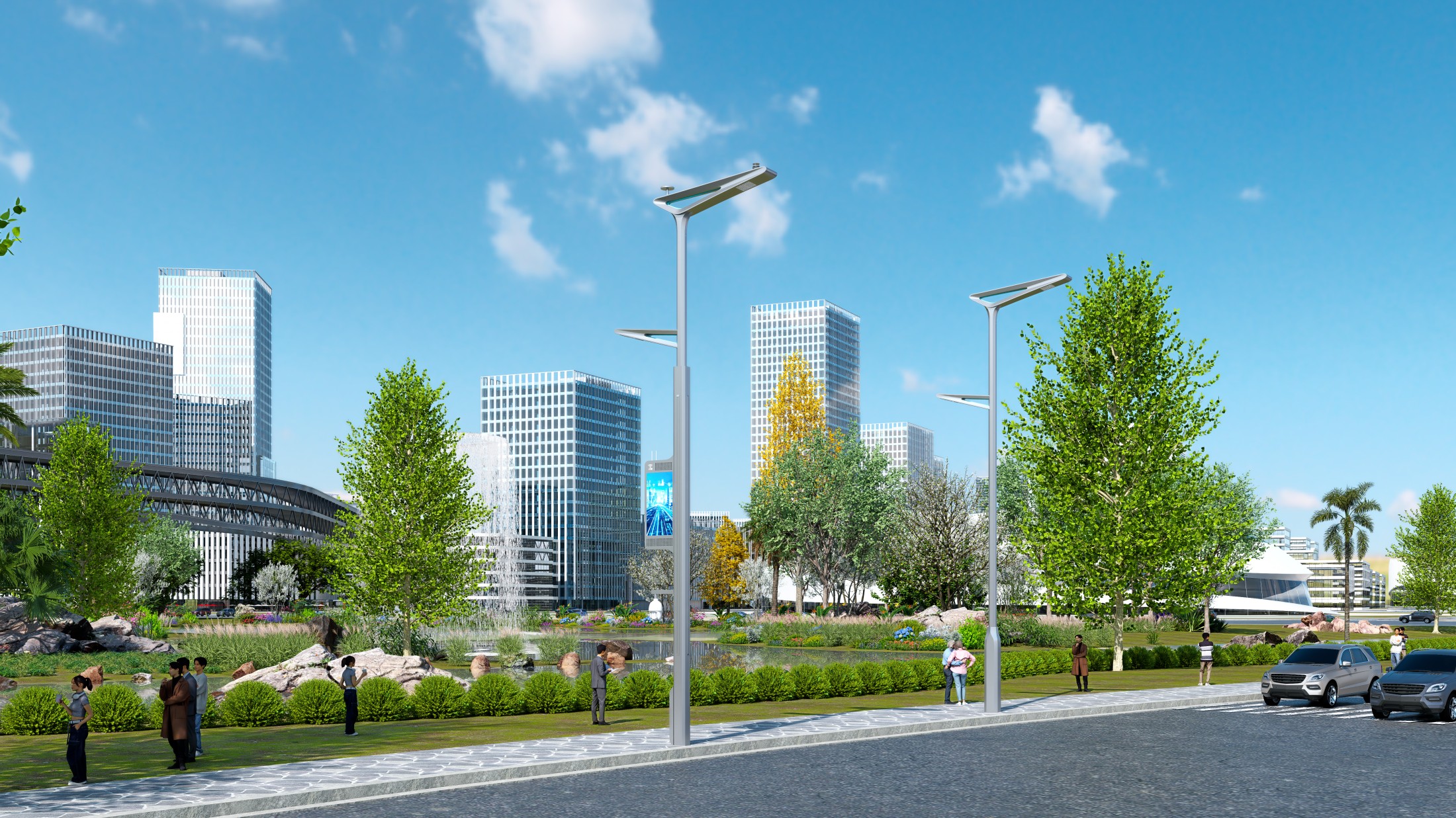 fabricant de lampadaires LED