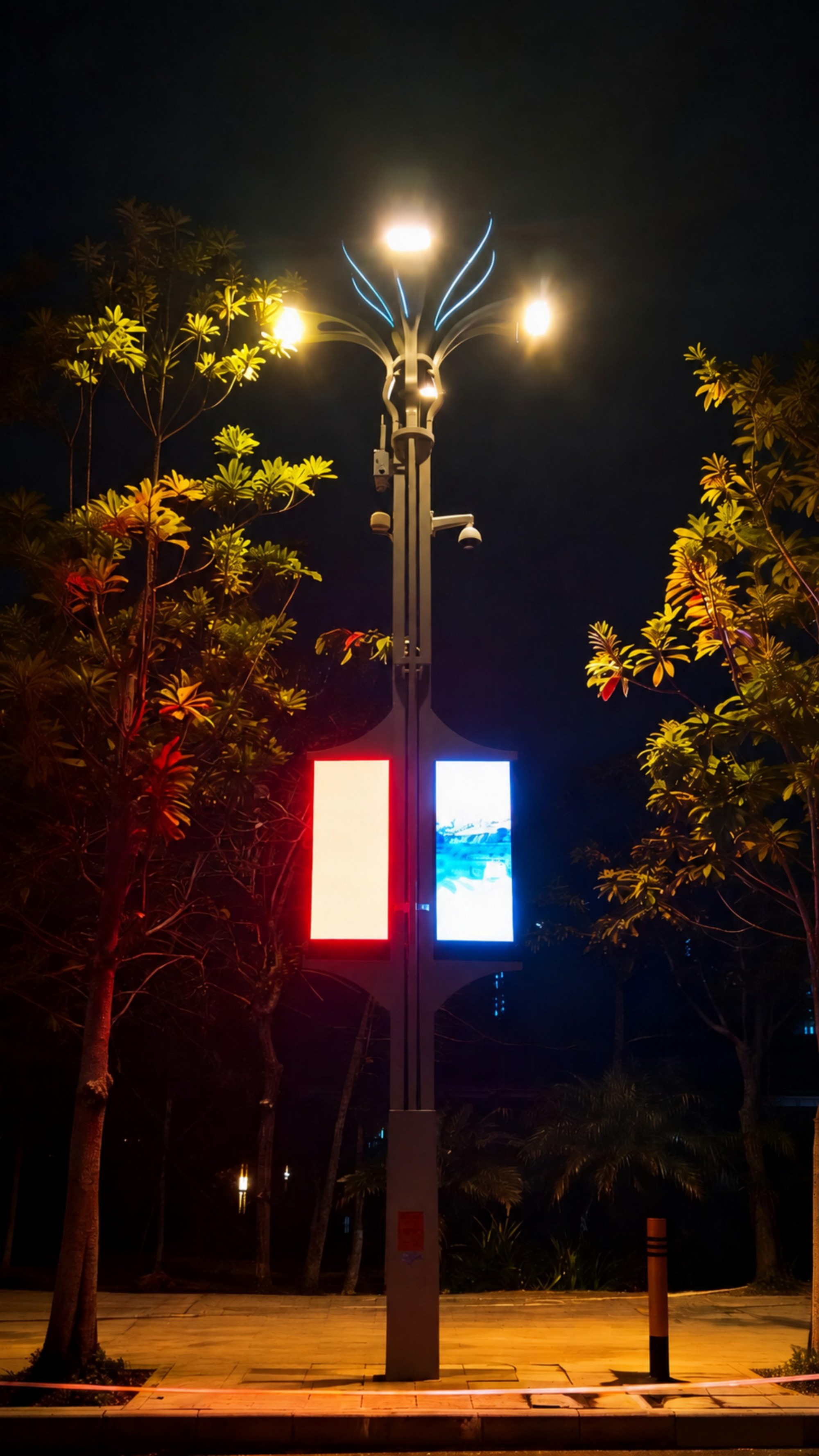 Projet d'éclairage intelligent du centre d'exposition - Infrastructure à grande échelle