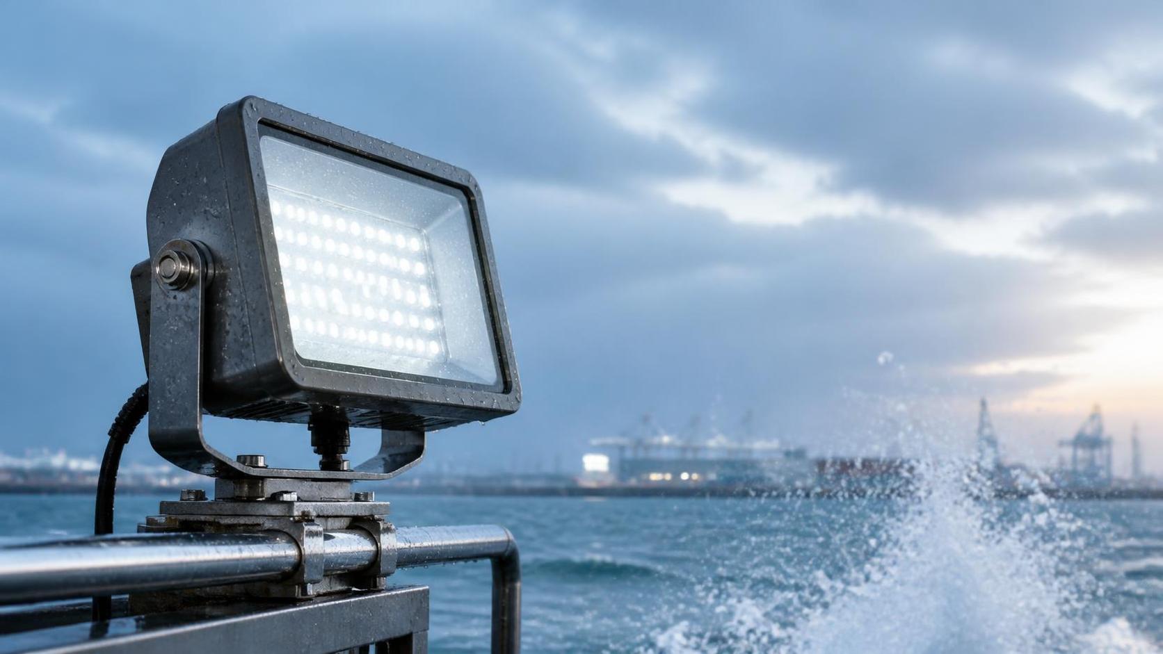 Quel indice de protection IP un projecteur LED haute puissance doit-il avoir pour une utilisation en zone côtière