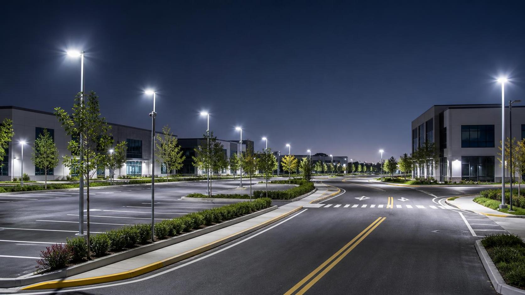 Conseils pour l’agencement de l’éclairage LED extérieur des parkings et des voies d’accès