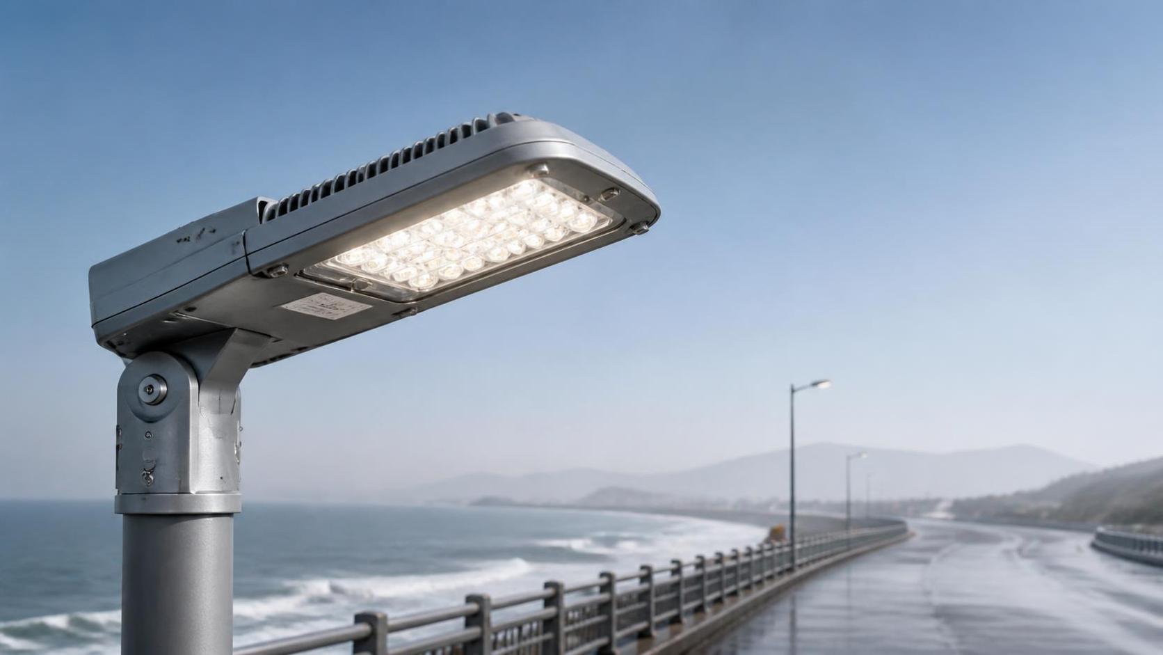 Quels facteurs influencent la durée de vie d’un éclairage public à LED dans les zones côtières