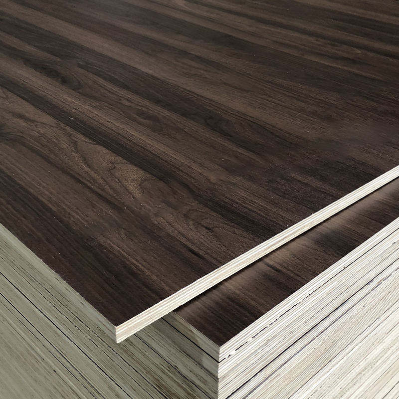 9-18mm 4x8 Double Sided Birch Veneer Wood Grain Melamine Faced E0 Certified Water Bedroom Kitchen Workshop