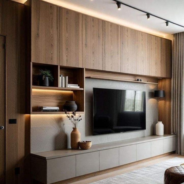 9-18mm 4x8 Double Sided Birch Veneer Wood Grain Melamine Faced E0 Certified Water Bedroom Kitchen Workshop