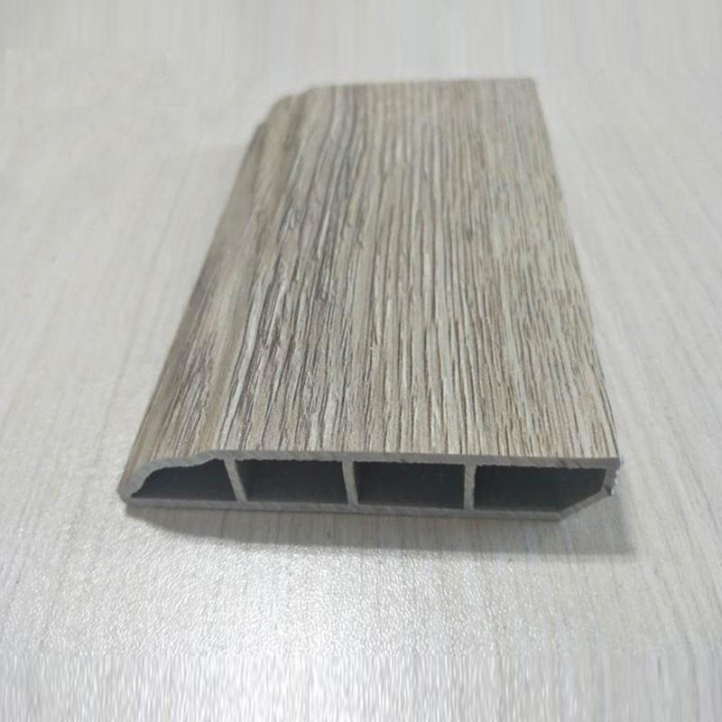 Waterproof Fireproof Customized Color SPC PVC Skirting Boards for House in Door