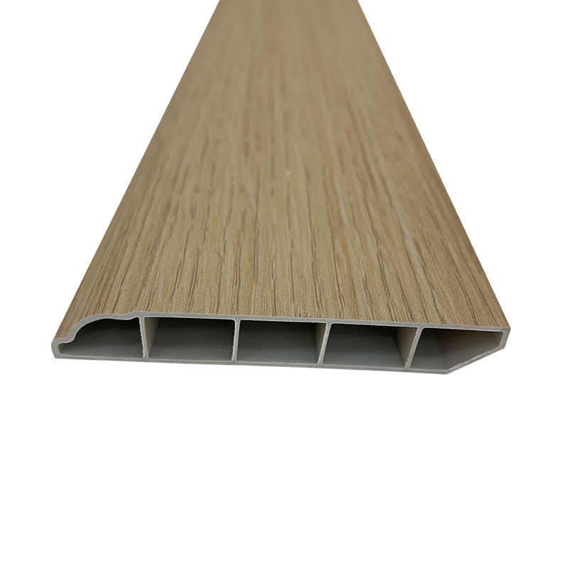 Modern Style PVC SPC Skirting Board for Hotel Flooring 60mm 80mm 100mm Sizes Available