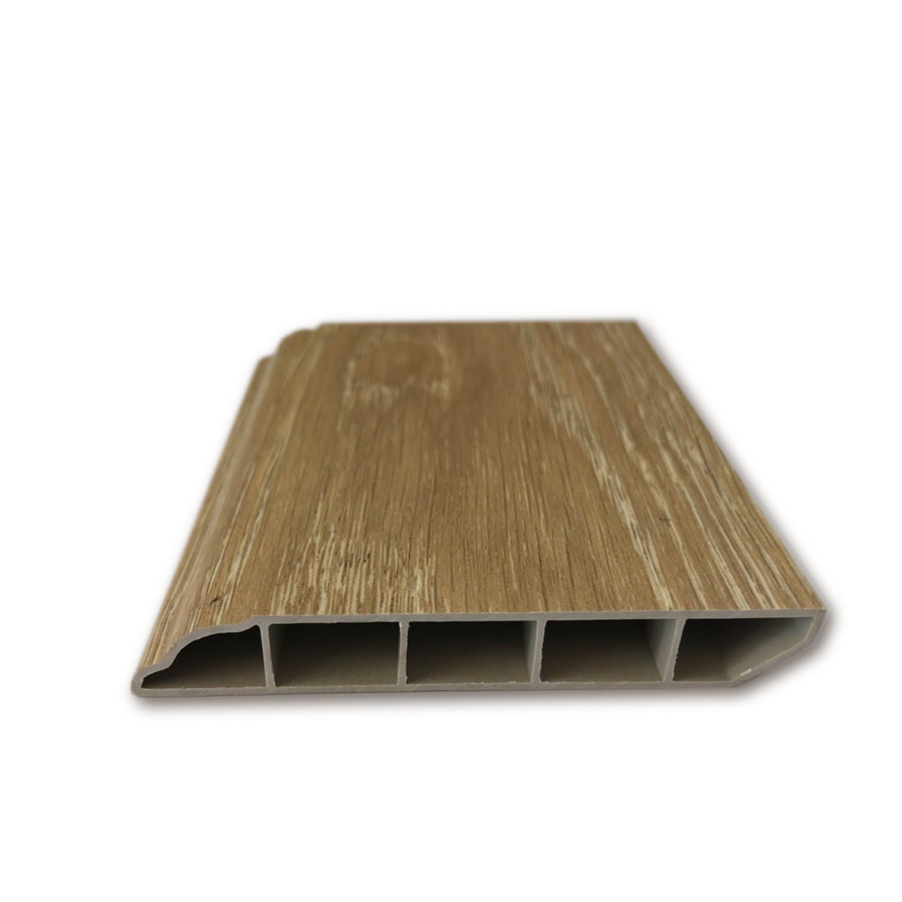 Modern Style PVC SPC Skirting Board for Hotel Flooring 60mm 80mm 100mm Sizes Available