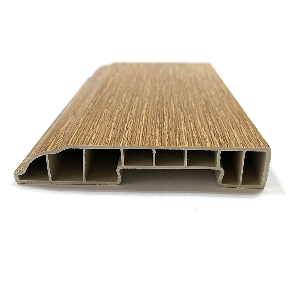 China Suppliers SPC Decking Floor Skirting for Floor Accessories HomeDecoration PVC Skirting Base Board Line for Flooring