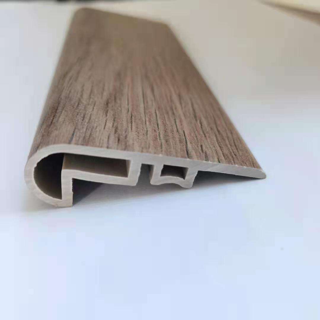 Top Quality Easy Installation Vinyl Flooring SPC Indoor SPC Flooring Accessories Stair Nose