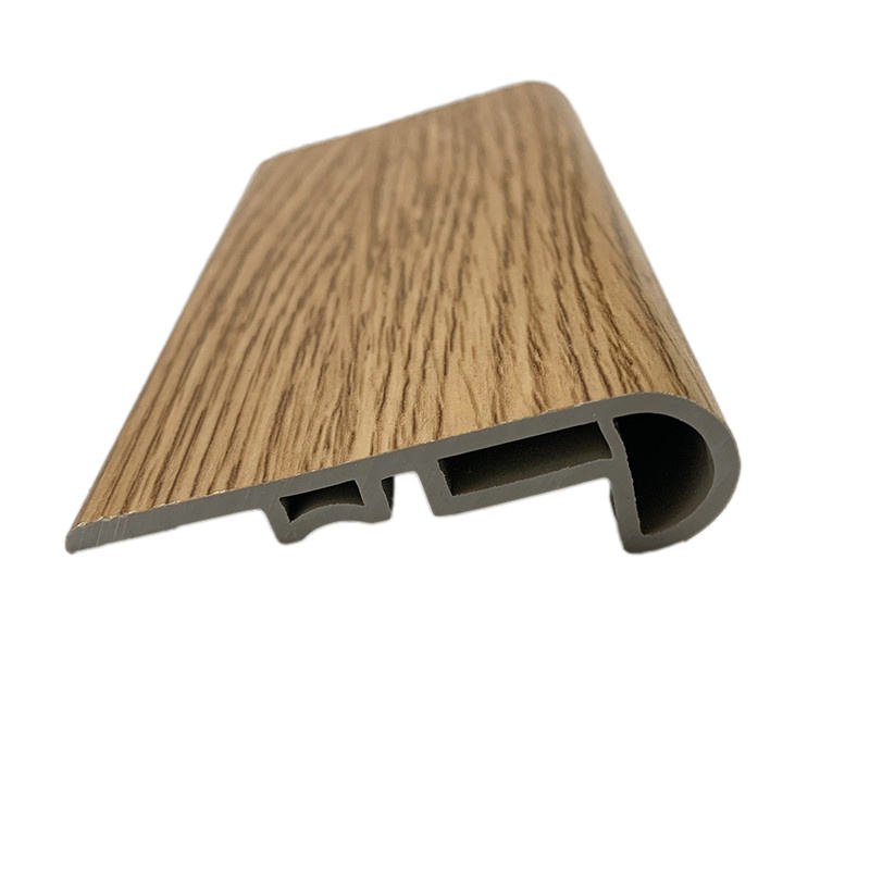 Top Quality Easy Installation Vinyl Flooring SPC Indoor SPC Flooring Accessories Stair Nose