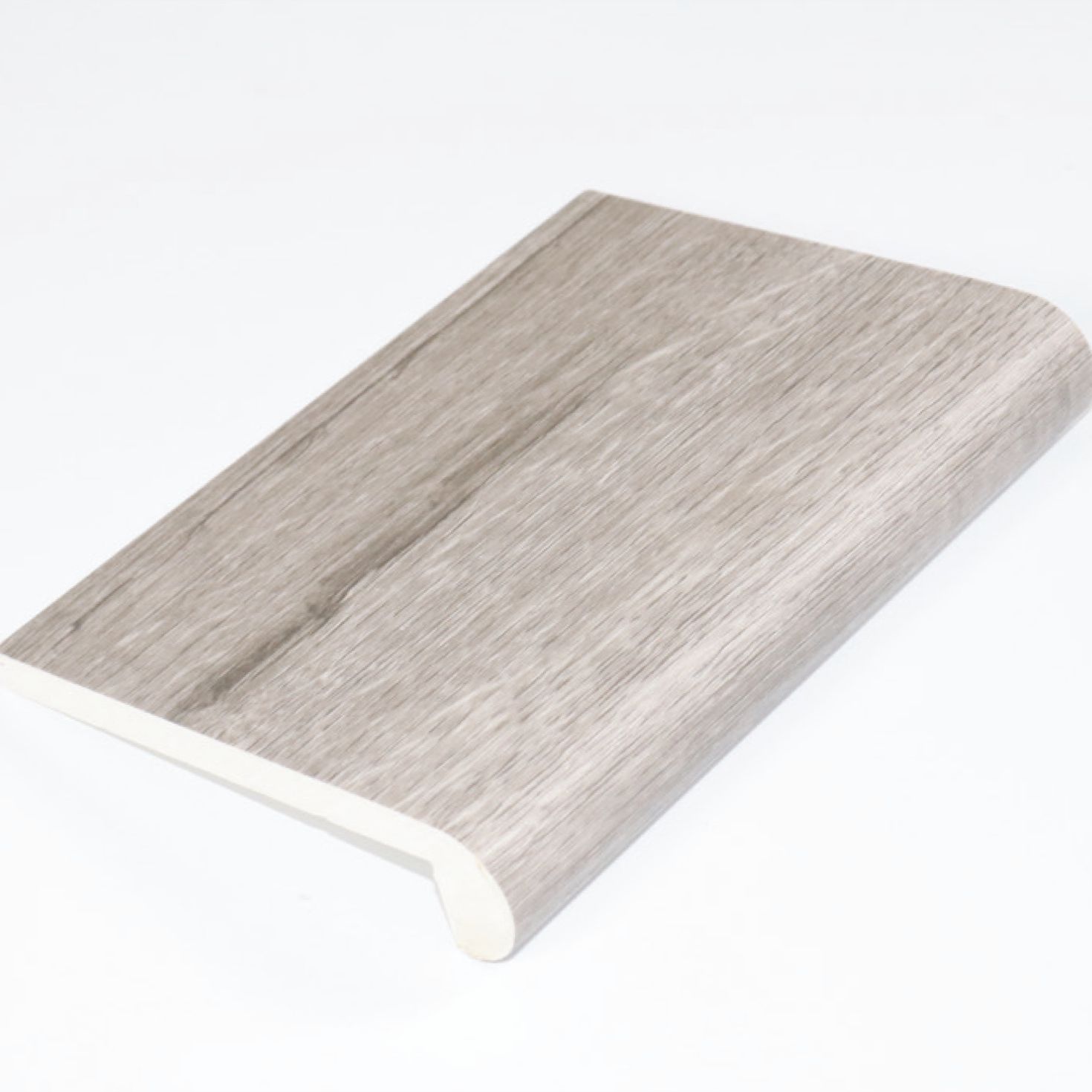 Plastic PVC Vinyl Stair Nose Molding-Waterproof Durable High Strength Anti-moth Flooring Accessory for Living Room