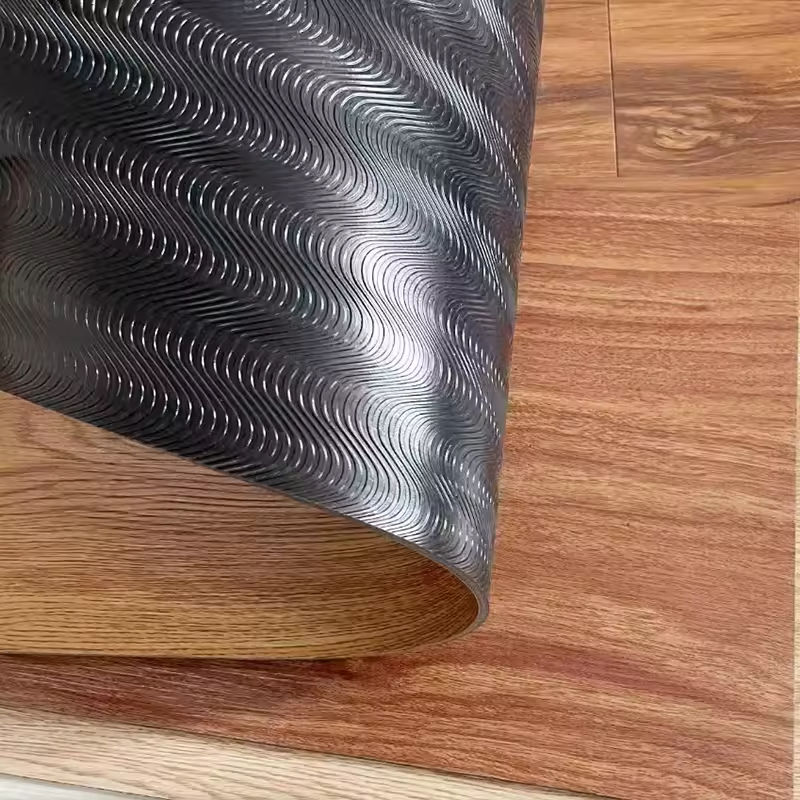 Embossed Glue LVT Vinyl Plank Waterproof 3mm Indoor Dry Back Floor for Hotel with Graphic Design