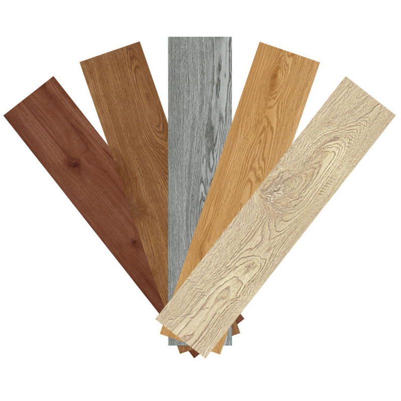 Wholesale Wood Stone Look Dry Back Glue Down LVT Flooring Luxury Vinyl Tile LVP Vinyl Plank Flooring for Apartments