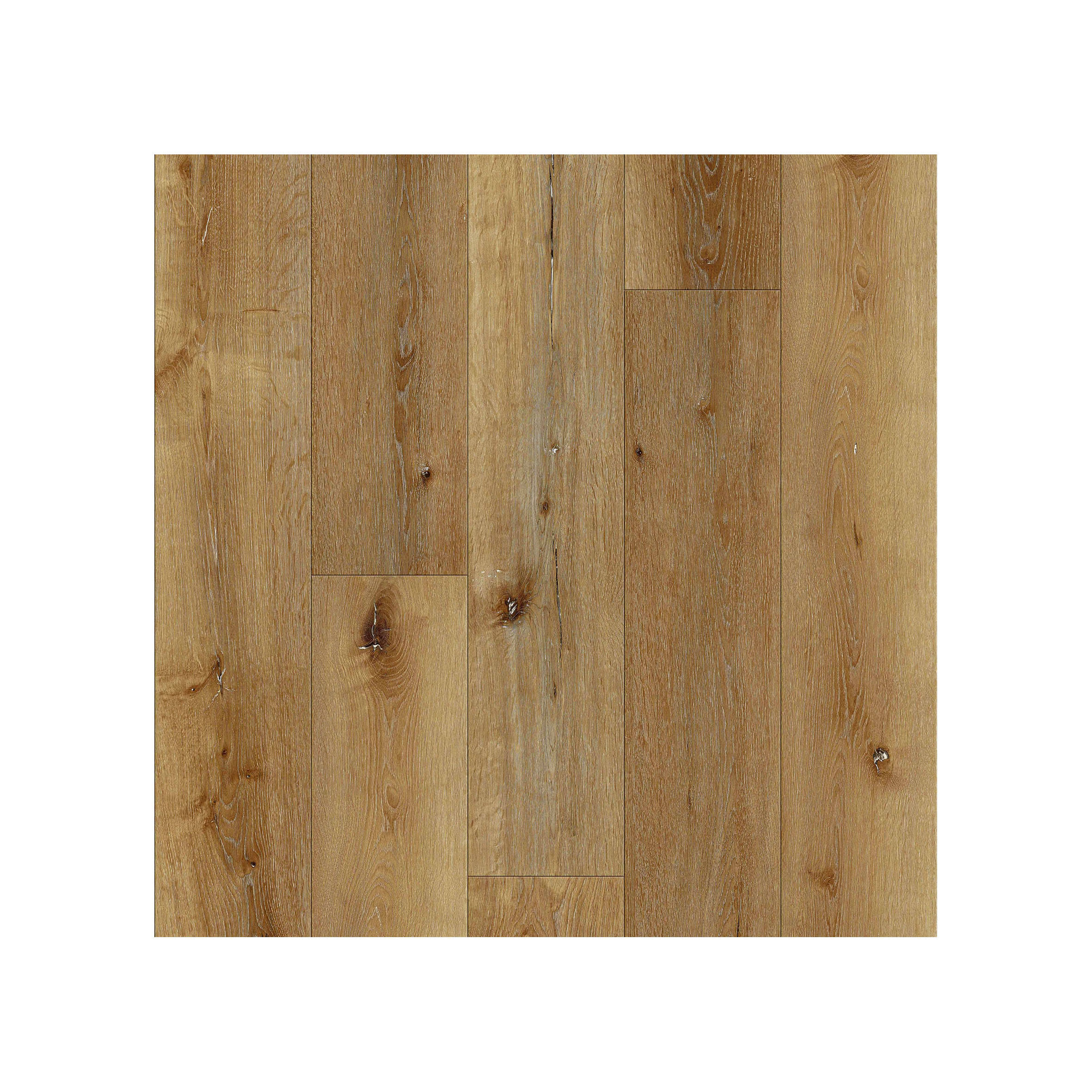 Hot Sell Spotted Gum LVT Hybrid Vinyl Plank Home Flooring Material