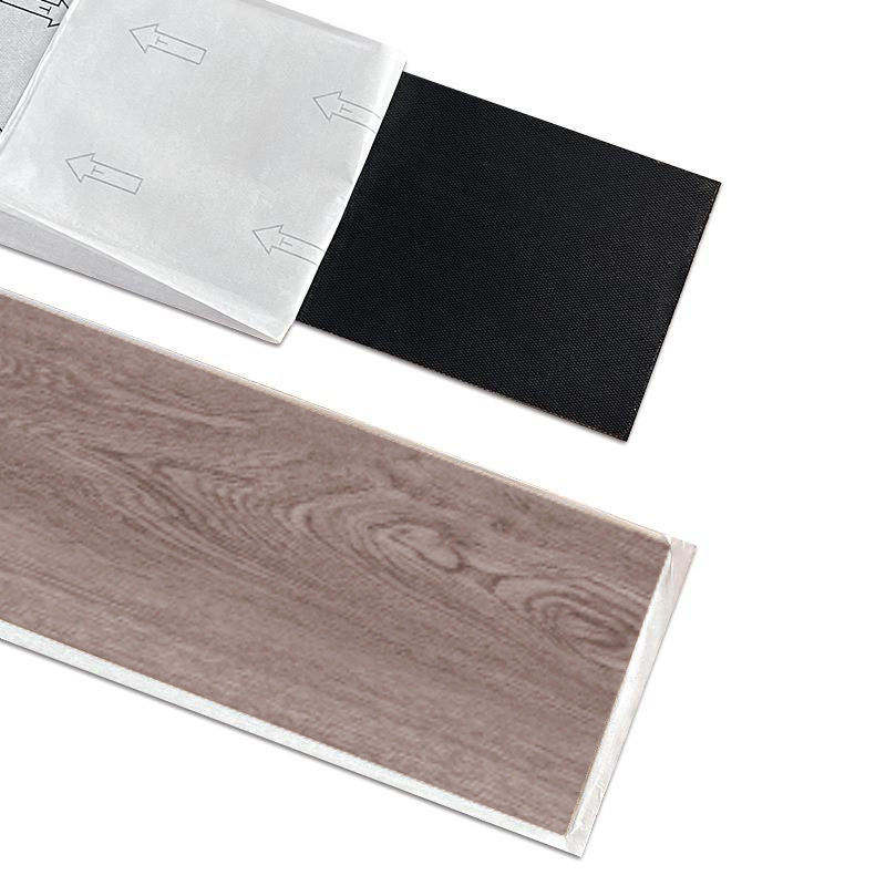 High Quality Self-Adhesive Modern Wood-Grain LVT Flooring for Home Office Mall Use Indoor Vinyl Thickened Wear Resistant