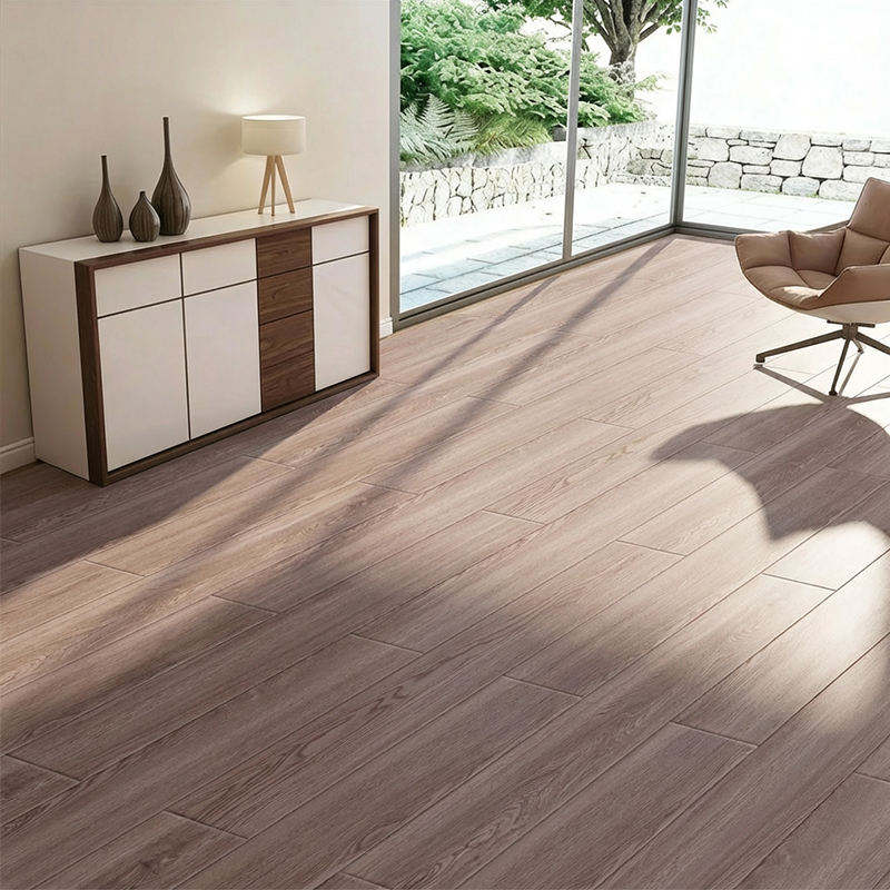 High Quality Self-Adhesive Modern Wood-Grain LVT Flooring for Home Office Mall Use Indoor Vinyl Thickened Wear Resistant