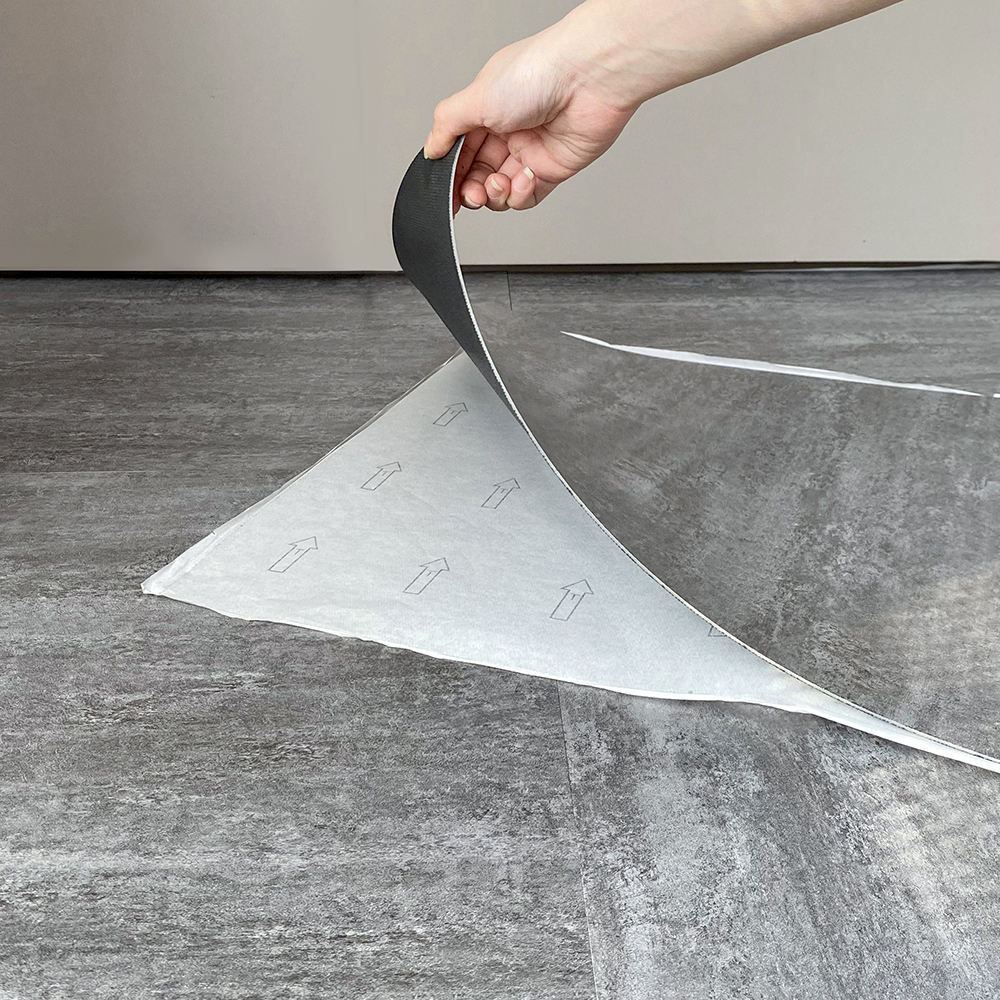 Explosive Models Commercial Wooden LVT Vinyl Flooring Glue Down Wood Floor Laminated Self Adhesive Vinyl Pvc Flooring