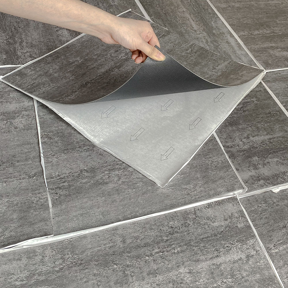 Explosive Models Commercial Wooden LVT Vinyl Flooring Glue Down Wood Floor Laminated Self Adhesive Vinyl Pvc Flooring