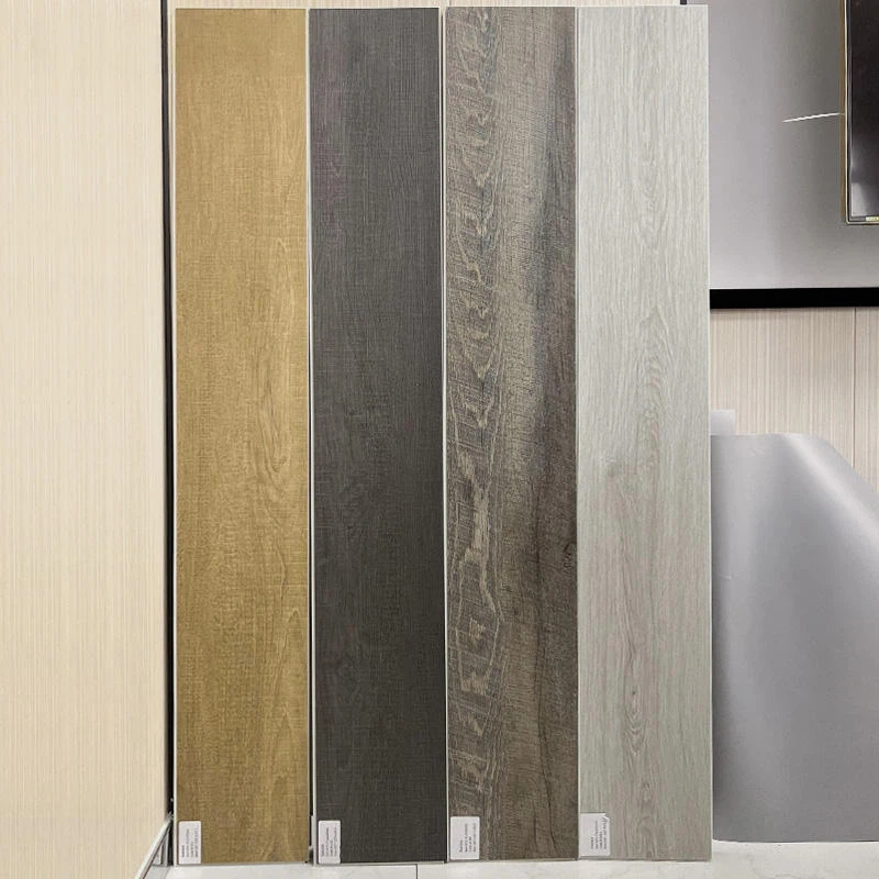 Customized Wooden Texture Vinyl Click Flooring 4mm 5mm 3.5mm 20mil Wear Layer Commercial Spc Waterproof Eco-Friendly Indoor