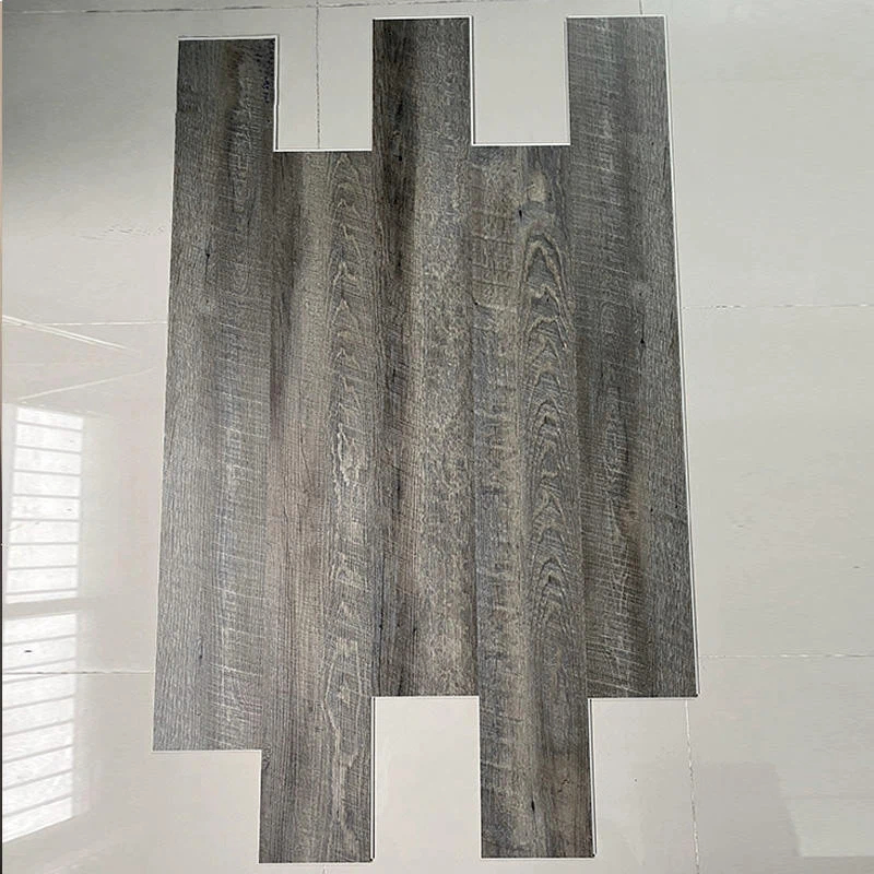 Customized Wooden Texture Vinyl Click Flooring 4mm 5mm 3.5mm 20mil Wear Layer Commercial Spc Waterproof Eco-Friendly Indoor