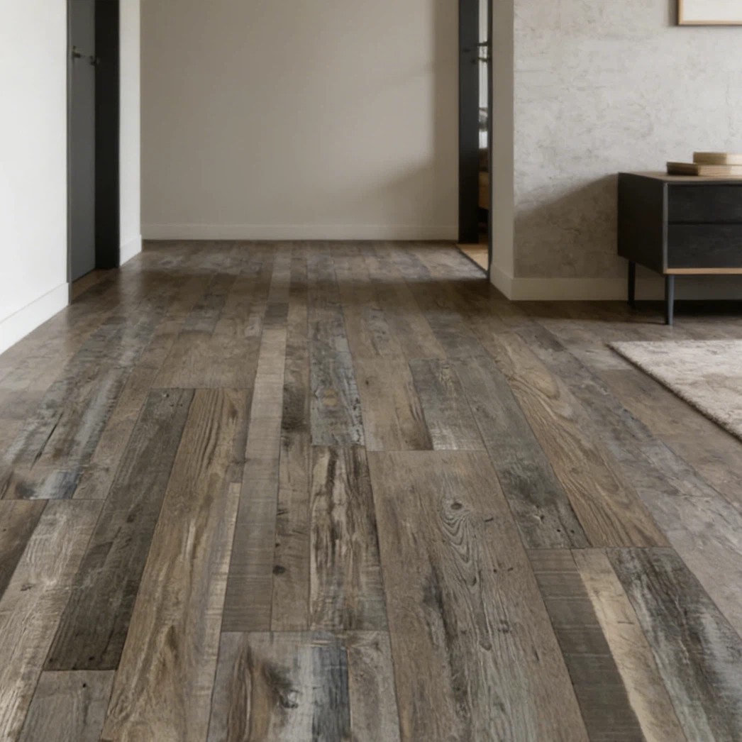 Modern Waterproof SPC Flooring for Home Apartment Hotel Villa Bathroom Living Room Indoor Use with Click Lock System
