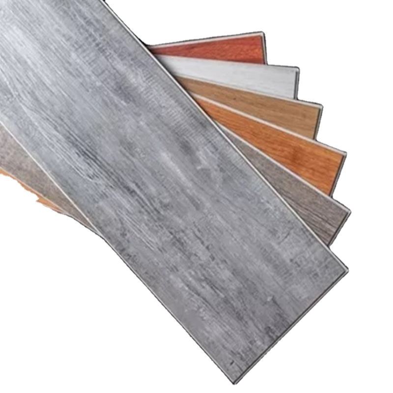 Waterproof Wear Resistant Indoor Flooring SPC Vinyl Tiles Adhesive Plain 3D Model Design