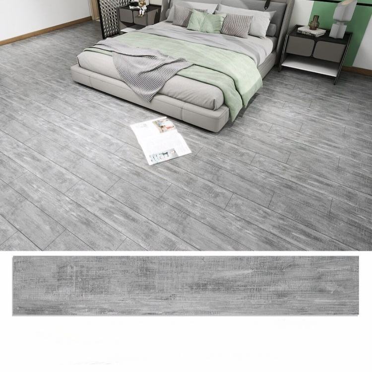 Waterproof Wear Resistant Indoor Flooring SPC Vinyl Tiles Adhesive Plain 3D Model Design