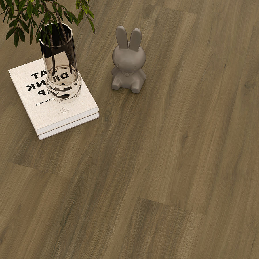 Commercial SPC Vinyl Flooring 5mm Waterproof Seamless Click Lock System for Hotel Apartment Bedroom Indoor Use Modern