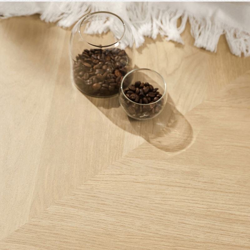 Fish Bone Pattern Spc Flooring Spc Vinyl Click Flooring Factor for Hospitals Living Rooms