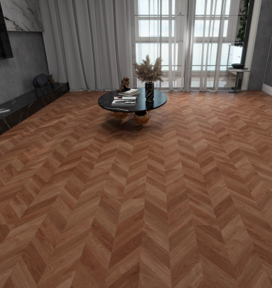 French Style Fishbone Wood Effect Tile 600x1200mm 10mm-Anti-Slip Interior Tiles for Apartment/Living Room