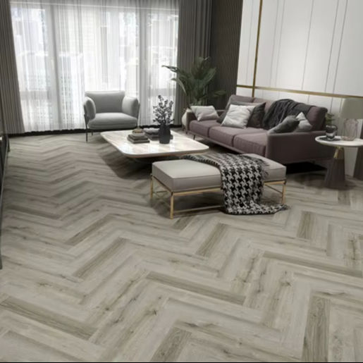 Factory Direct 4mm 5mm 6mm SPC Flooring Interlocking Click Pieces Wear Resistant & Anti-Slip Indoor Vinyl 