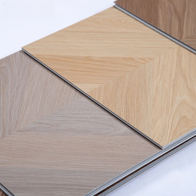 Factory Direct 4mm 5mm 6mm SPC Flooring Interlocking Click Pieces Wear Resistant & Anti-Slip Indoor Vinyl 