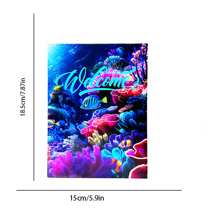 Underwater Wonderland Pop-Up Card