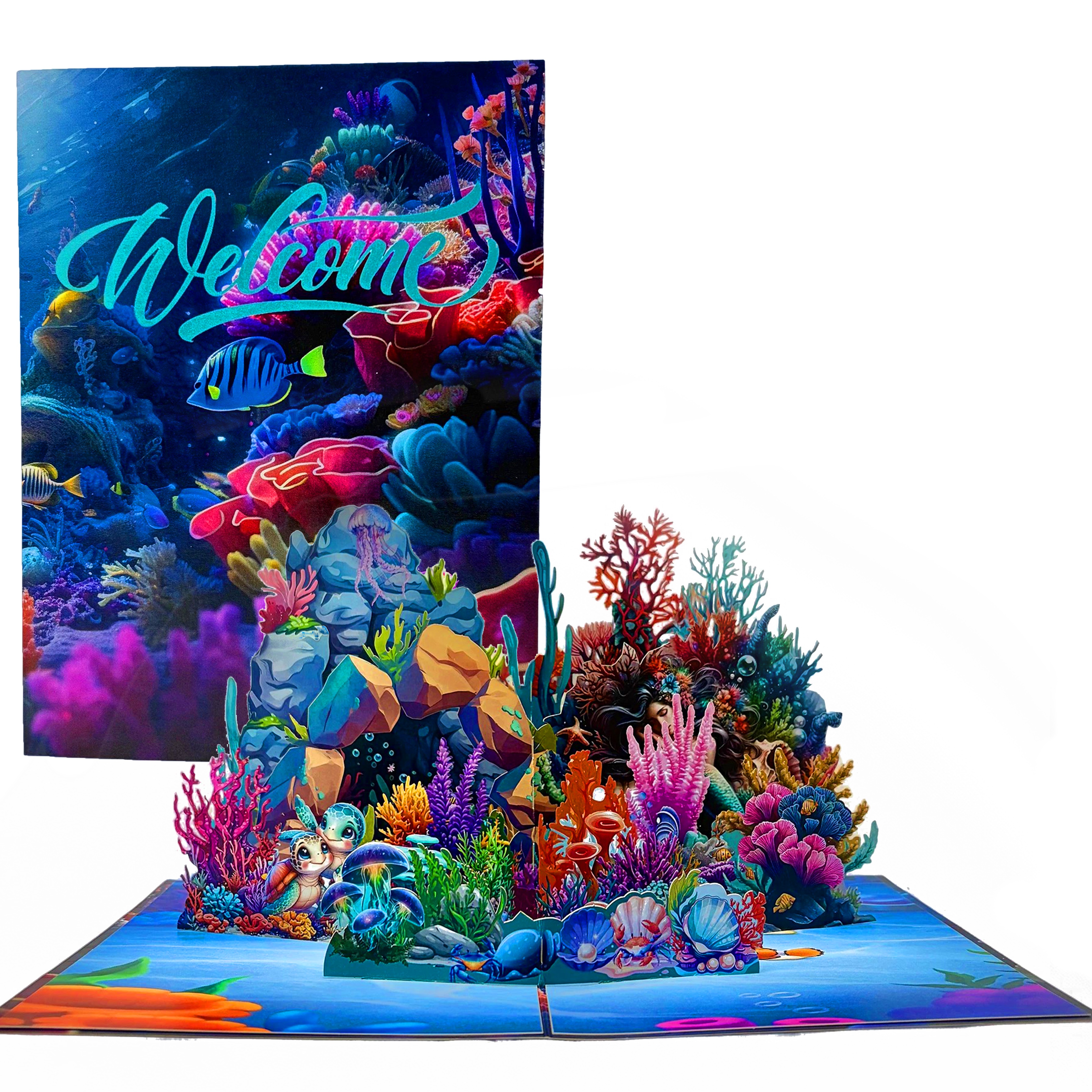 Underwater Wonderland Pop-Up Card Underwater Wonderland Pop-Up Card