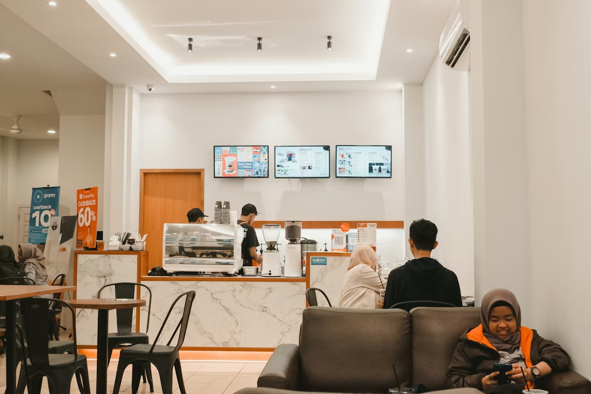 Milk tea shop