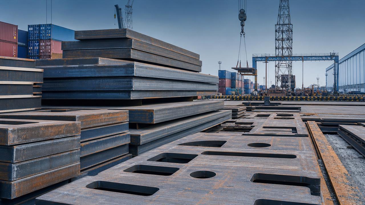 Medium-to-heavy steel plates shortages and project timing risk