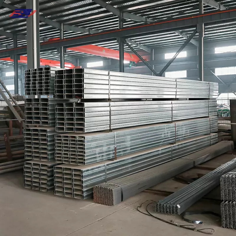 S235J0 Galvanized Steel Channel