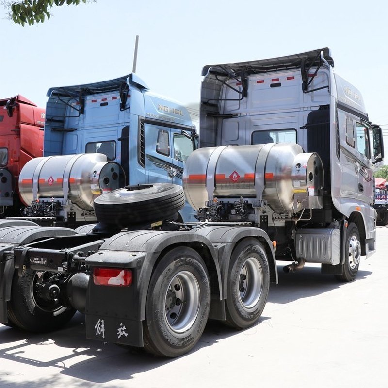 Tracteur à boîte automatique GNL 6x4 de 600 HP Faw J7