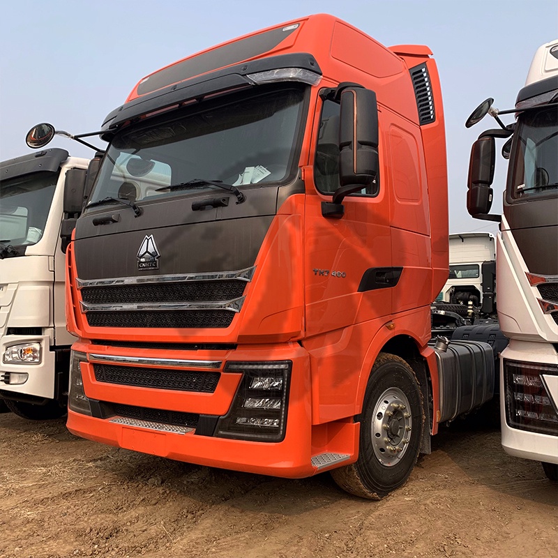 Camion tracteur d'occasion Howo TH7 poids lourd 540HP 6x4
