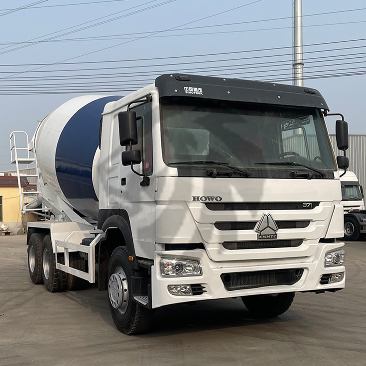 Exporter le camion malaxeur à béton Sinotruk Howo 371 6x4