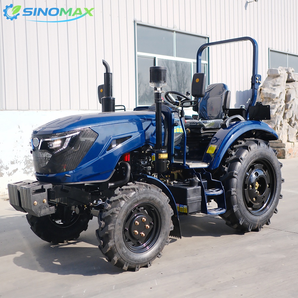 TE Chassis 50 HP Blue No Cab Tractor