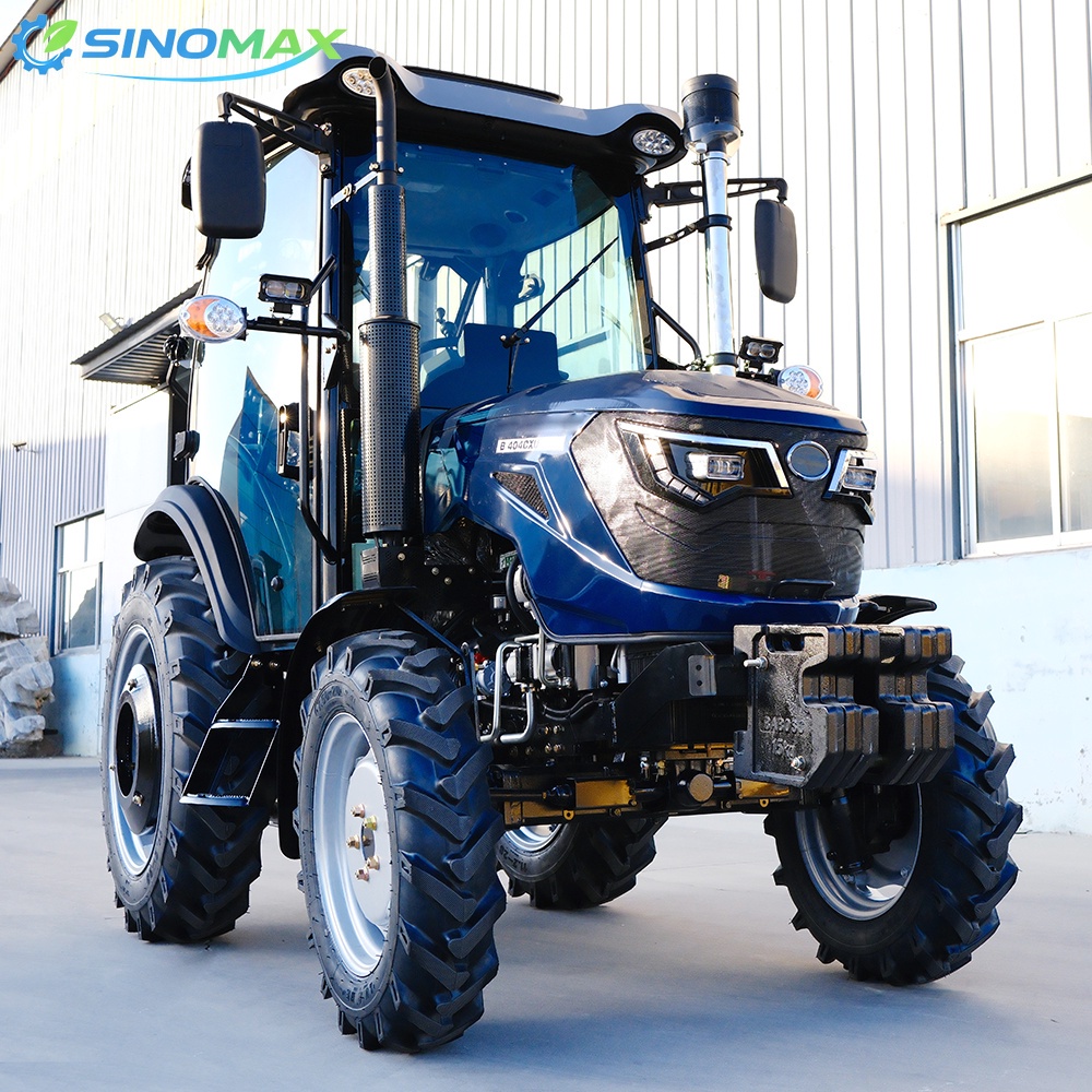 TE Chassis 50 HP Blue Tractor with Cab