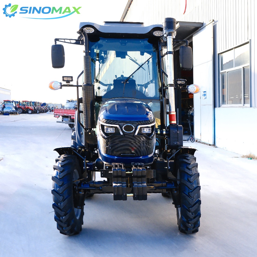 TE Chassis 50 HP Blue Tractor with Cab