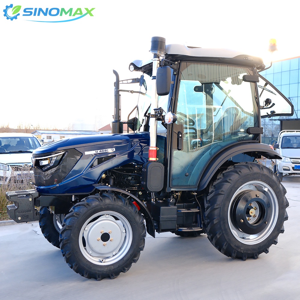 TE Chassis 50 HP Blue Tractor with Cab