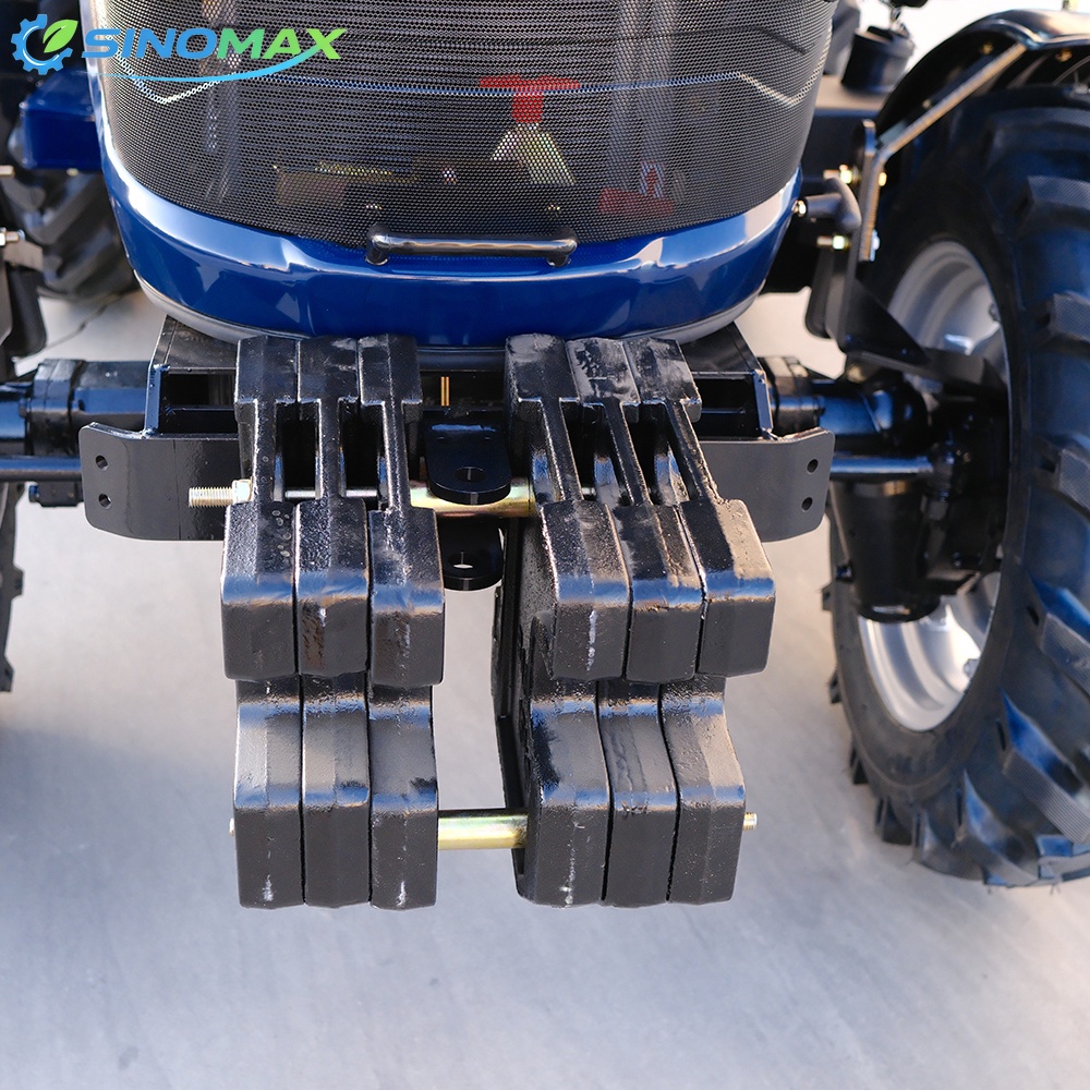 TE Chassis 50 HP Blue Tractor with Cab