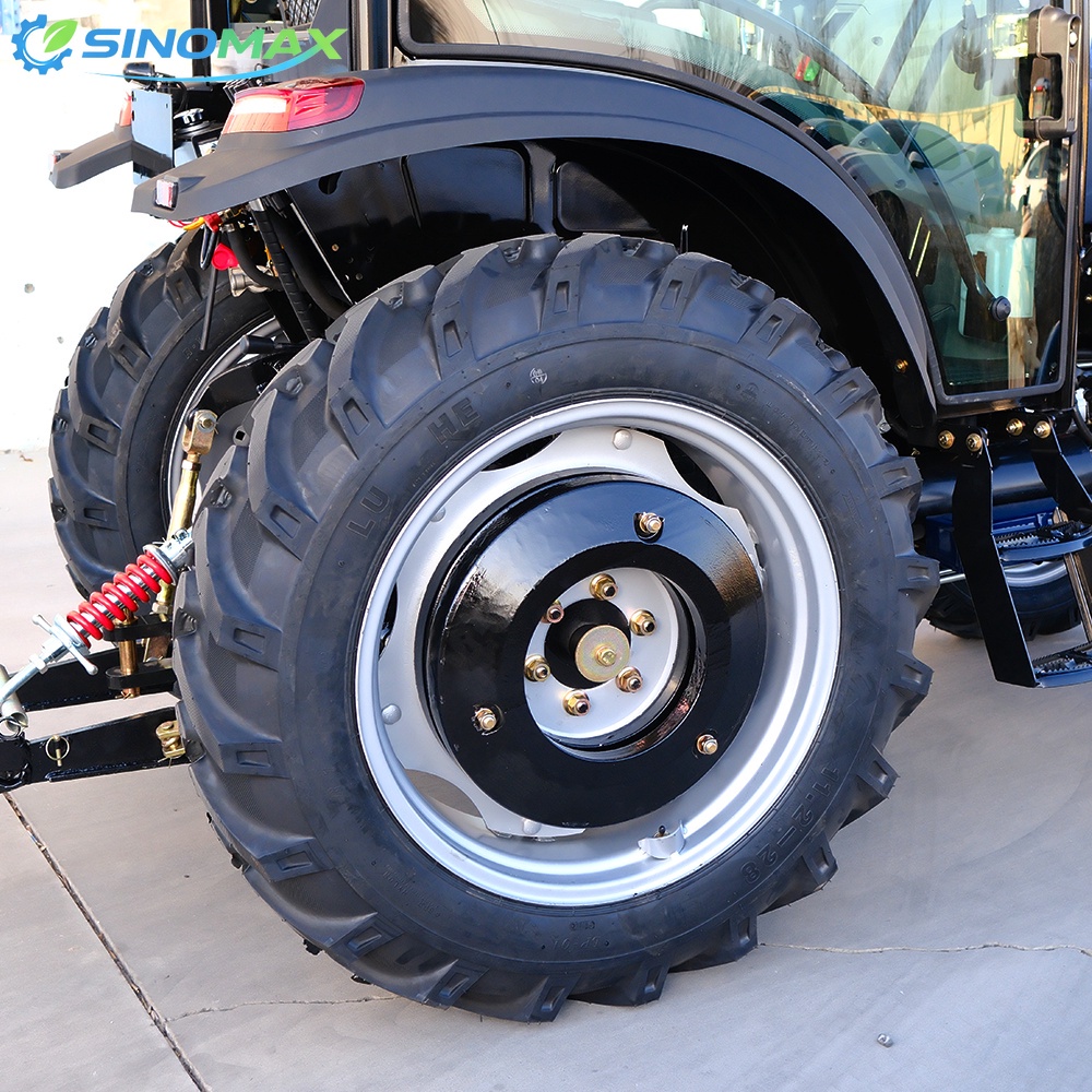 TE Chassis 50 HP Blue Tractor with Cab