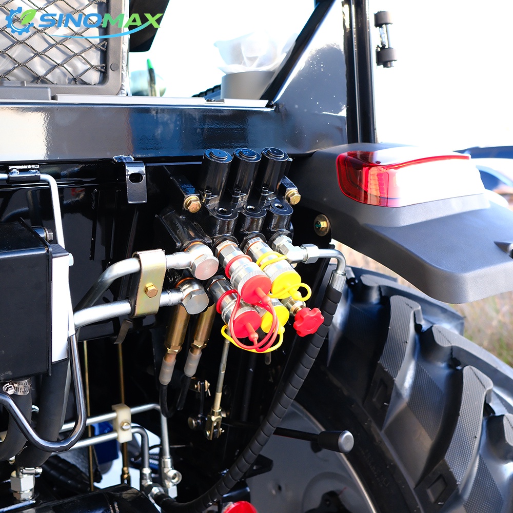 TE Chassis 50 HP Blue Tractor with Cab