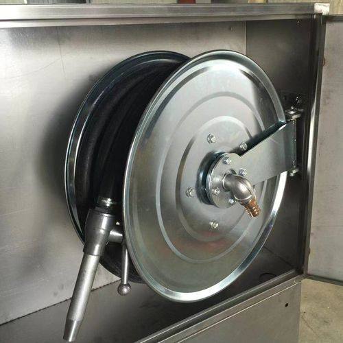 Stainless steel fire hose reel